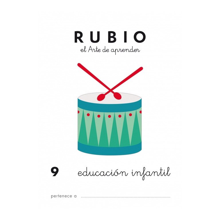 CUADERNO RUBIO EDUCACIÓN INFANTIL 9 A5